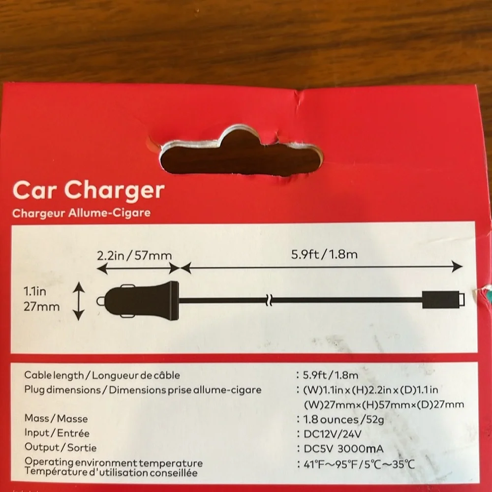 NINTENDO: Switch Car Charger by Hori